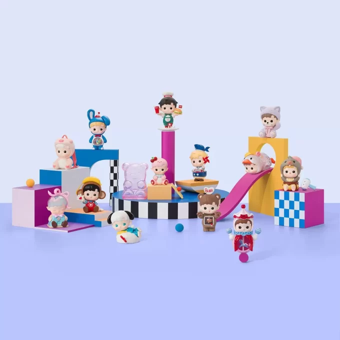 HACIPUPU Figuren der Rolling Time Machine-Serie