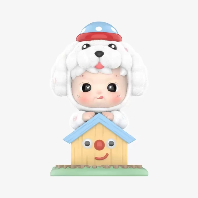 HACIPUPU Flauschige Welpenfigur