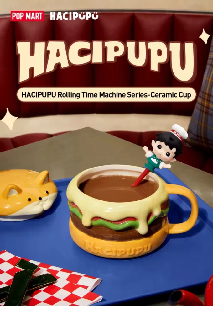 HACIPUPU-Rolling Time Machine Serie-Keramiktasse