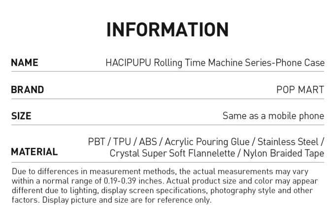 HACIPUPU Rolling Time Machine Series-Telefonhülle