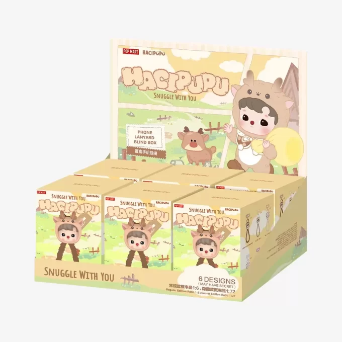 HACIPUPU Snuggle With You Serie – Blindbox mit Telefon-Lanyard