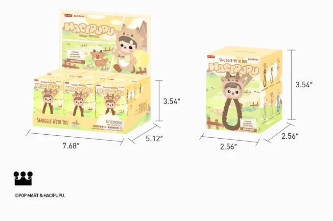HACIPUPU Snuggle With You Serie – Blindbox mit Telefon-Lanyard