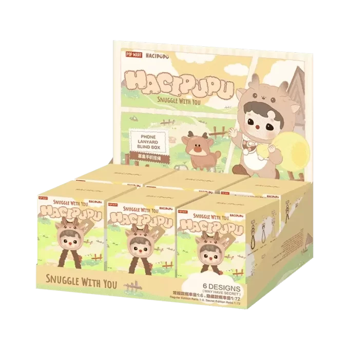 HACIPUPU Snuggle With You Serie – Blindbox mit Telefon-Lanyard
