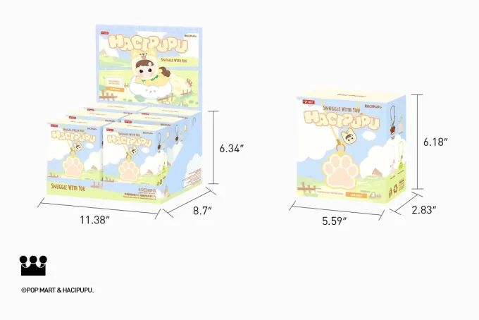 HACIPUPU Snuggle With You Serie – Plüschtasche Blindbox