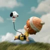 Hirono × Snoopy Figur