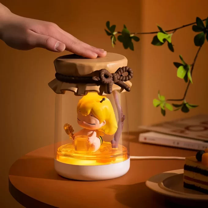 HONEY BEEDY Glas-Lichtfigur