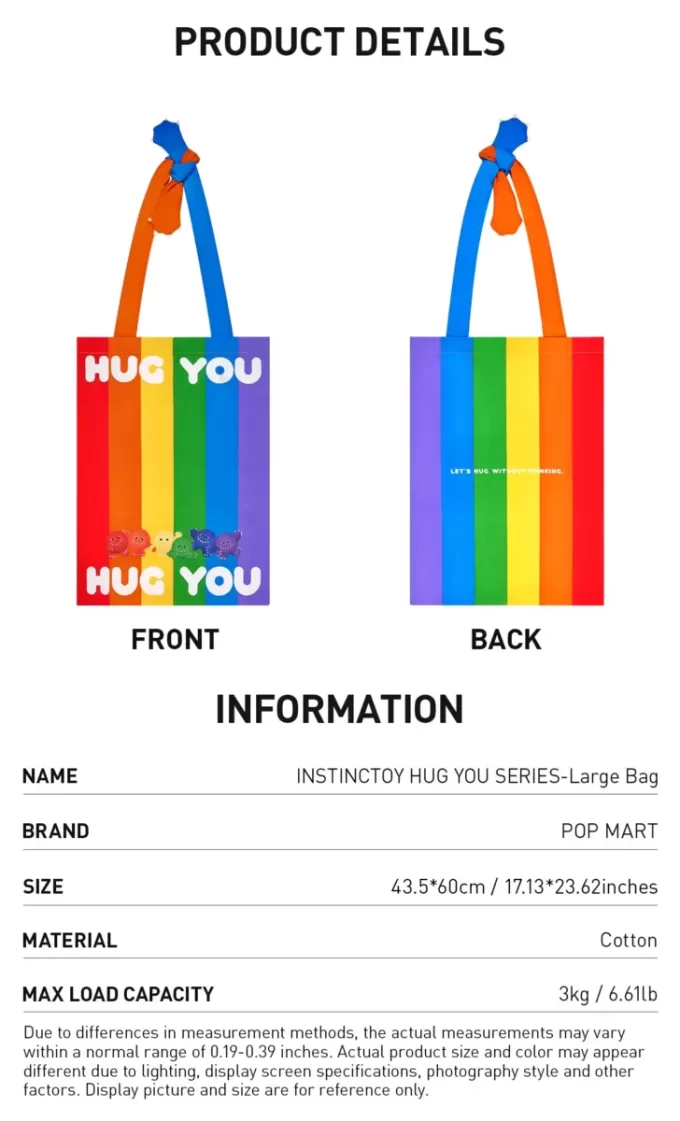 INSTINCTOY HUG YOU SERIES – Große Tasche