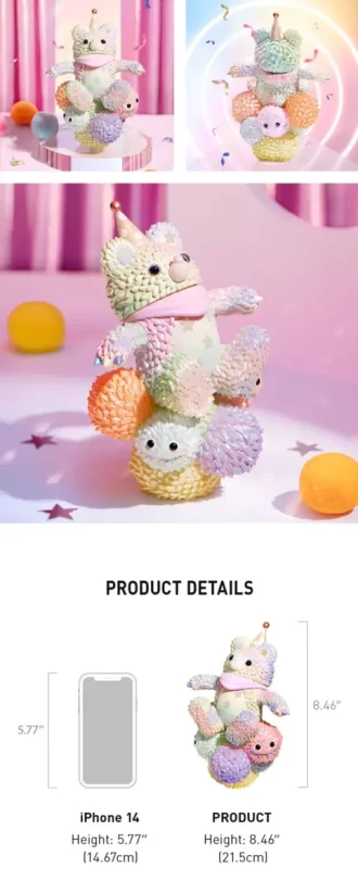 INSTINCTOY Muckey „Große Feier“-Figur