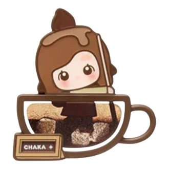 Kühlschrankmagnet der Pop Bean Coffee Factory „Chaka Double-Shot Espresso“