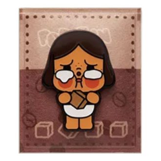 Kühlschrankmagnet der Pop Bean Coffee Factory „Crybaby Golden Sugar Seasoning“