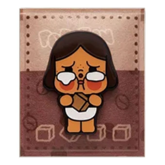 Kühlschrankmagnet der Pop Bean Coffee Factory „Crybaby Golden Sugar Seasoning“