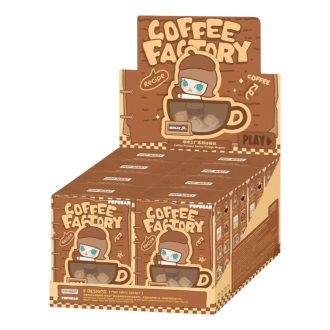 Kühlschrankmagnet „Pop Bean Coffee Factory“, versiegelte Schachtel (8 Blindboxen)