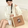Klassische Taschenserie – LABUBU Plüsch-Tragetasche (Braun)