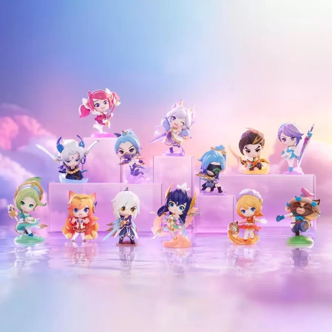 Kämpfe um die goldenen Spatelfiguren der Chibi-Serie