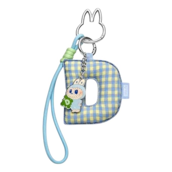 Labubu-Anstecker für Liebesbrief-Anhänger „D“