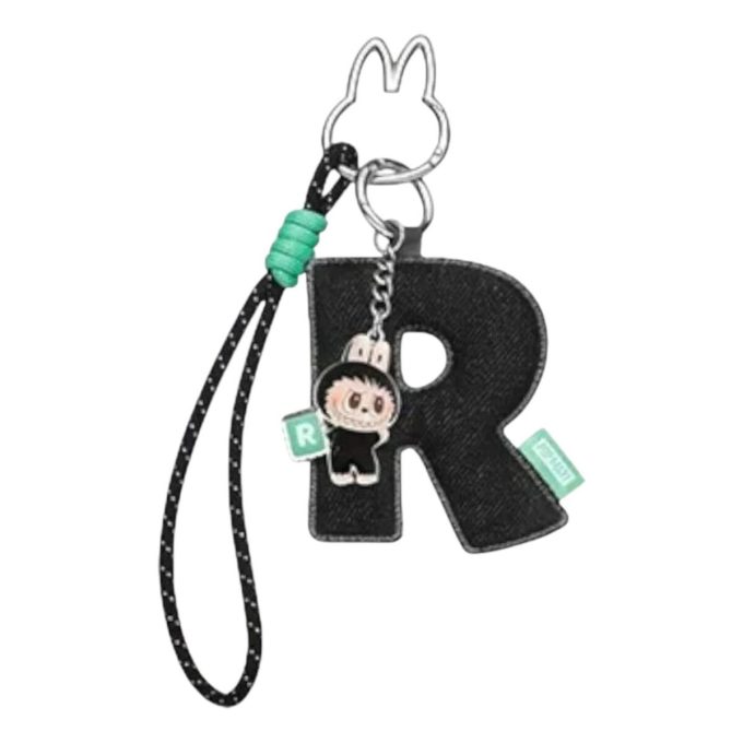 Labubu-Anstecker für Liebesbrief-Anhänger „R“