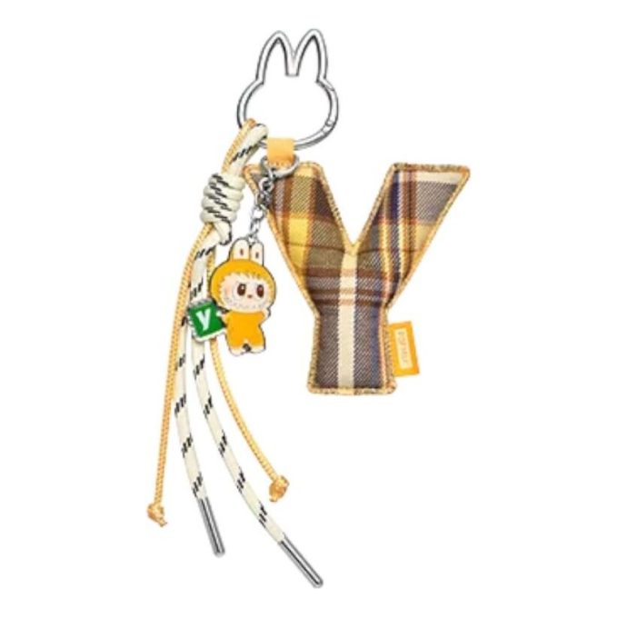 Labubu-Anstecker für Liebesbrief-Anhänger „Y“