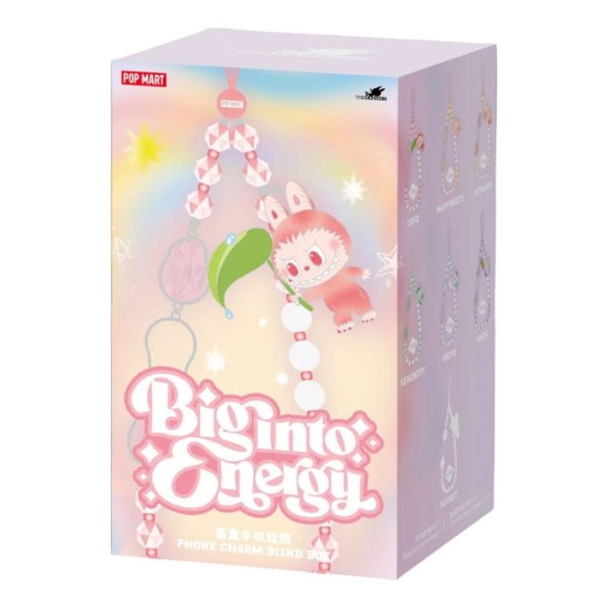 Labubu Big into Energy Handyanhänger, versiegelte Hülle (1 Blindbox)