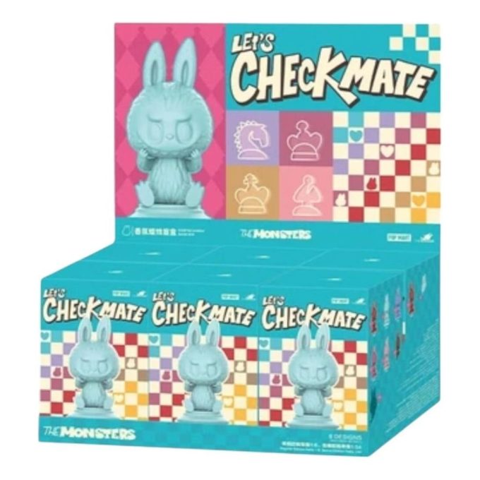 Labubu Let’s Checkmate Duftkerze, versiegelte Schachtel (6 Blindboxen)