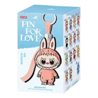 Labubu Pin for Love Plüschanhänger-Blindbox (N-Z) (1 Blindbox)