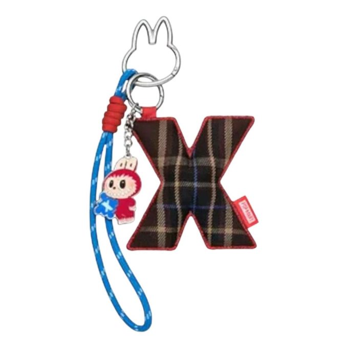 Labubu-Pin für Liebesbrief-Anhänger „X“