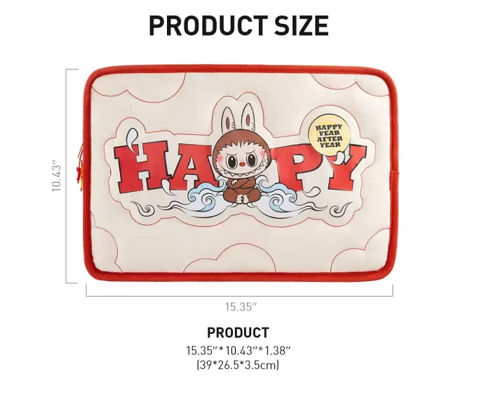 Laptoptasche „LABUBU“ der Neujahrsfeier-Serie von Wealthy Snake