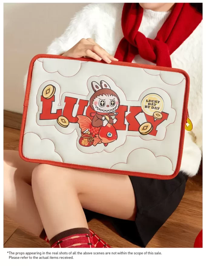Laptoptasche „LABUBU“ der Neujahrsfeier-Serie von Wealthy Snake