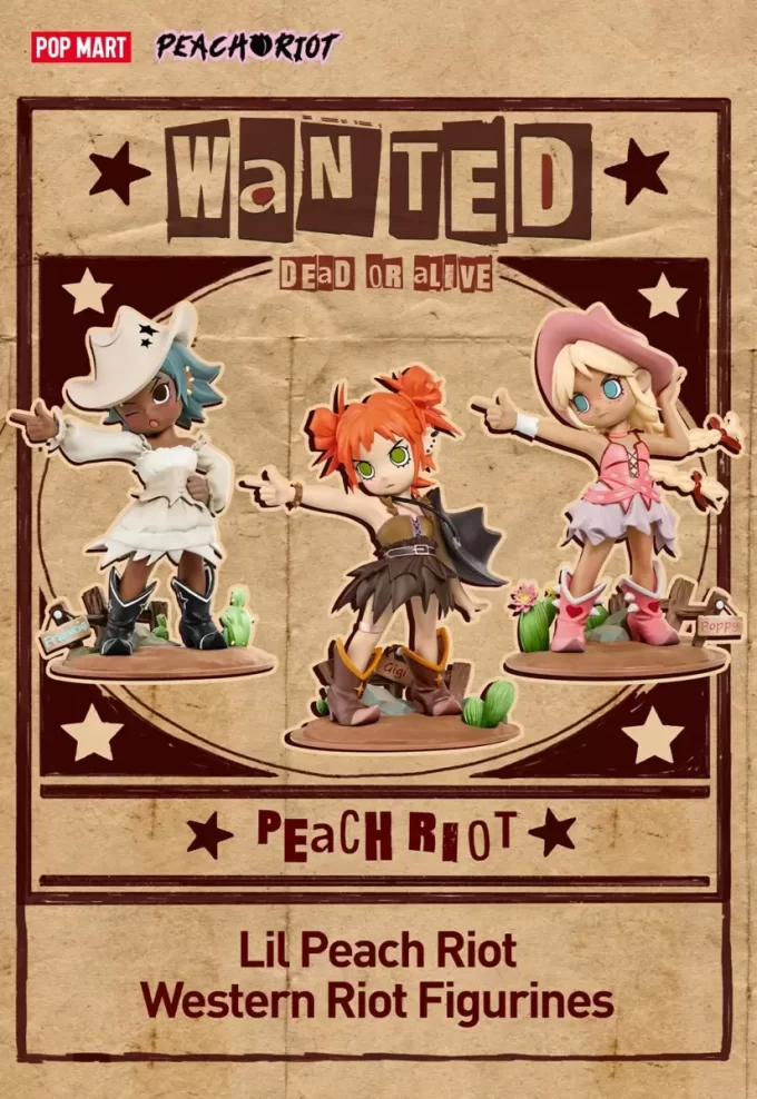 Lil Peach Riot Western Riot Figuren