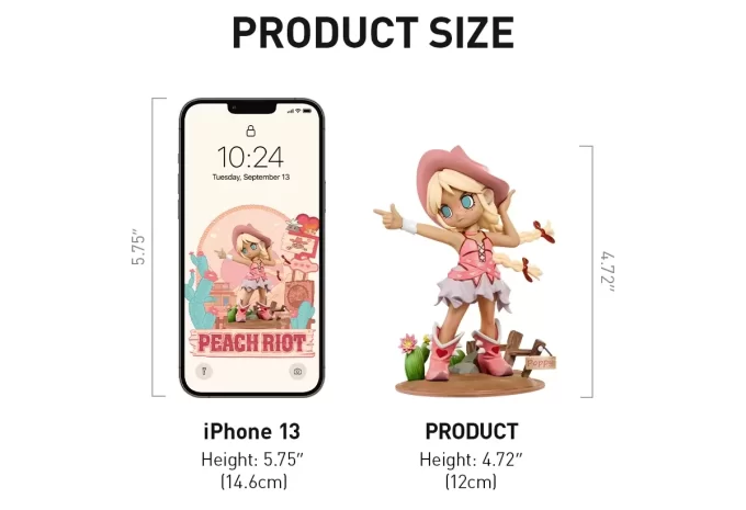 Lil Peach Riot Western Riot Figuren