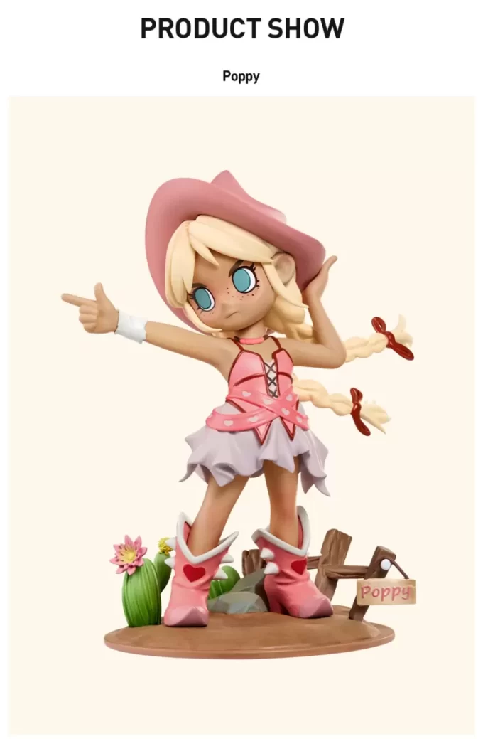 Lil Peach Riot Western Riot Figuren