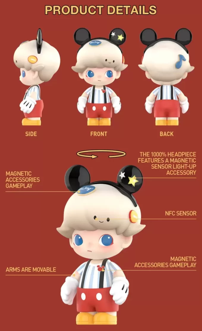 MEGA JUST DIMOO 1000 % Mickey Mouse