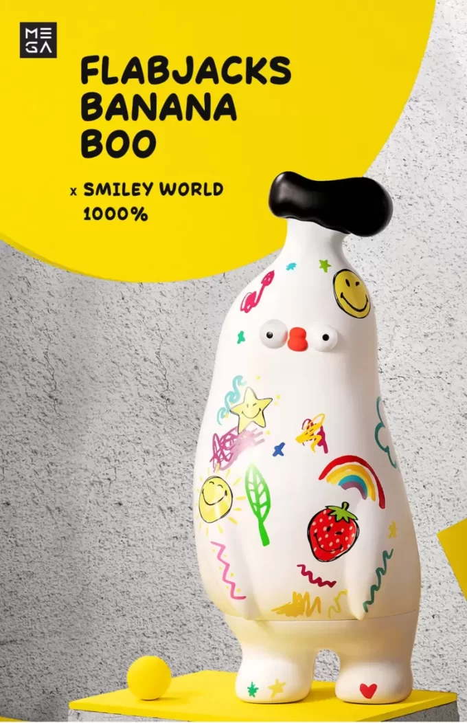 MEGA-KOLLEKTION 1000 % FLABJACKS Banana Boo × Smiley