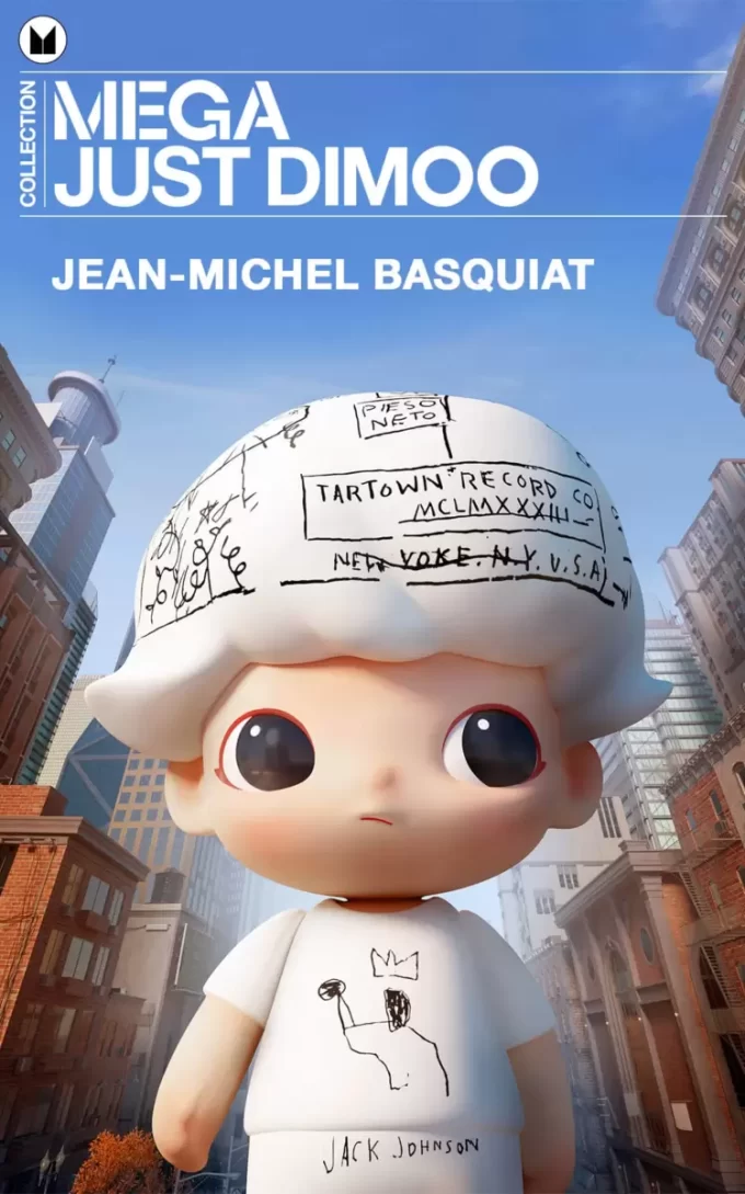 MEGA-KOLLEKTION 1000 % JUST DIMOO × Jean-Michel Basquiat