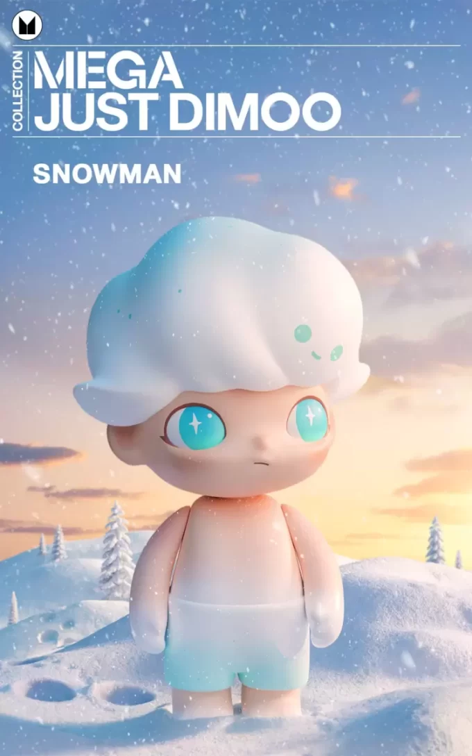 MEGA-KOLLEKTION 1000 % JUST DIMOO Schneemann