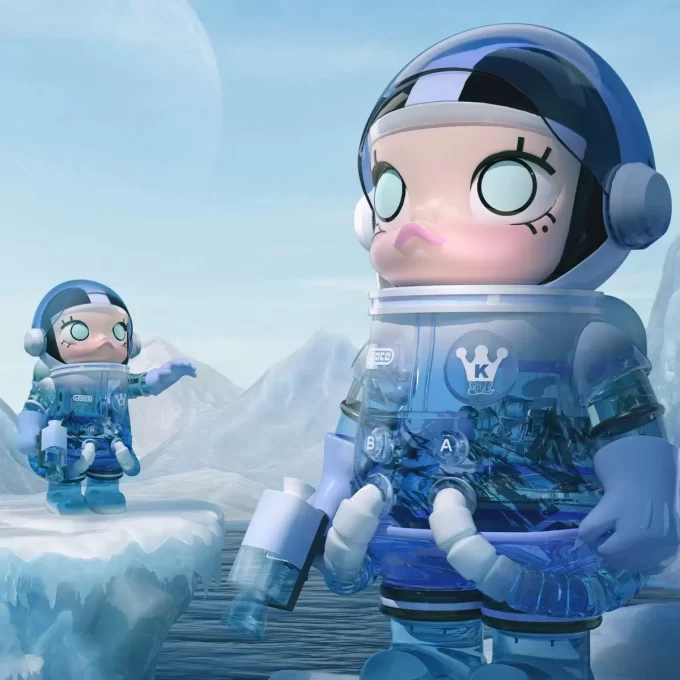 MEGA-KOLLEKTION 1000 % SPACE MOLLY Glacier