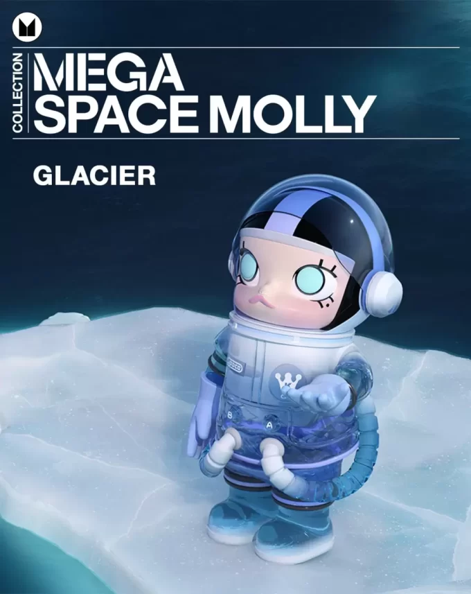 MEGA-KOLLEKTION 1000 % SPACE MOLLY Glacier