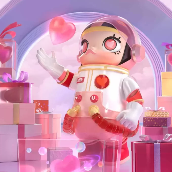 MEGA-Kollektion 1000 % SPACE MOLLY Heartbeat