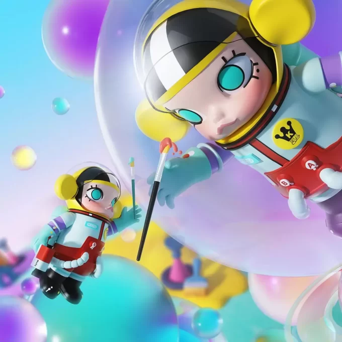 MEGA-KOLLEKTION 1000 % SPACE MOLLY Little Painter