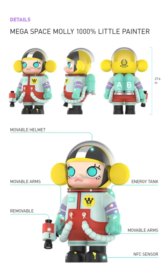 MEGA-KOLLEKTION 1000 % SPACE MOLLY Little Painter