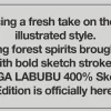 MEGA LABUBU 400% Skizze