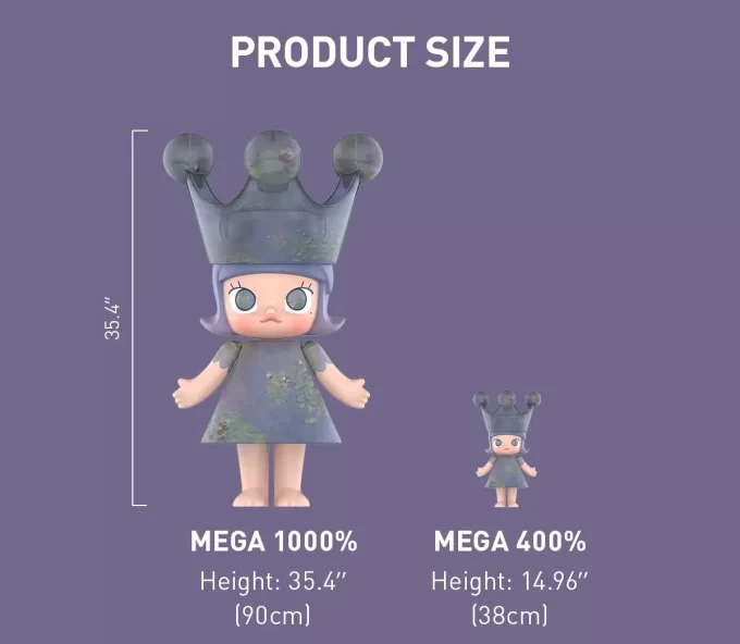 MEGA ROYAL MOLLY 1000 % Monet-Les Nymphéas