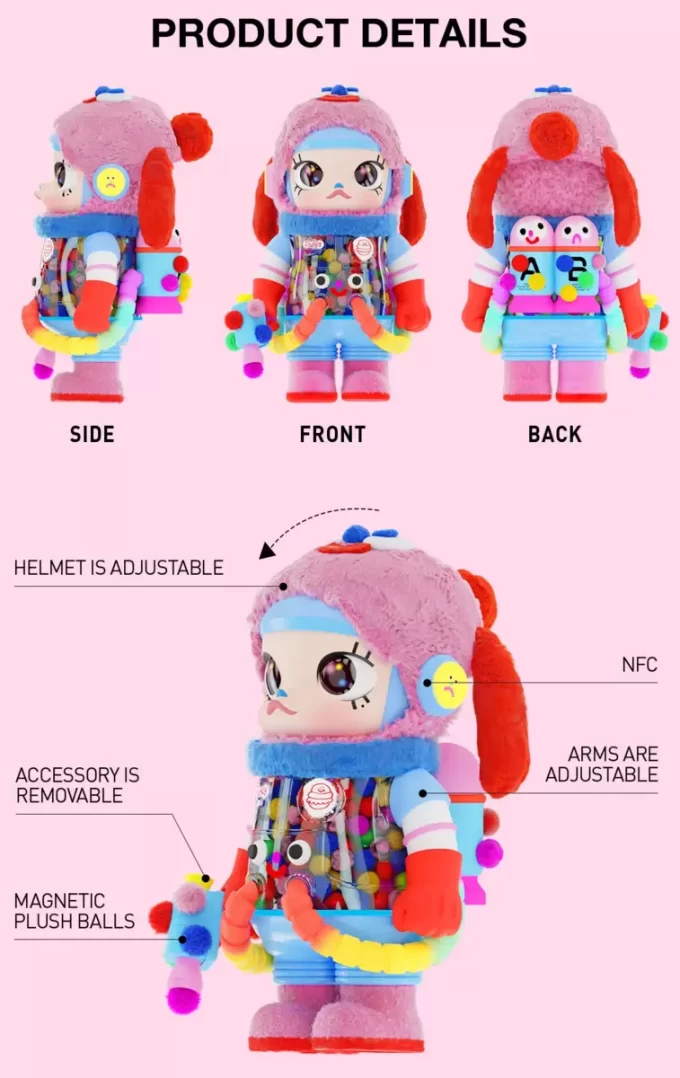 MEGA SPACE MOLLY 1000 % Jon Burgerman