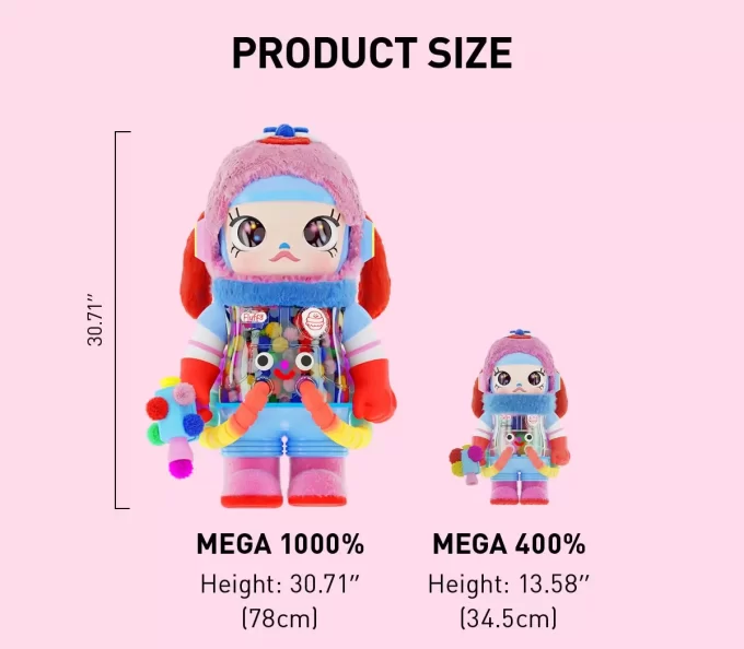 MEGA SPACE MOLLY 1000 % Jon Burgerman
