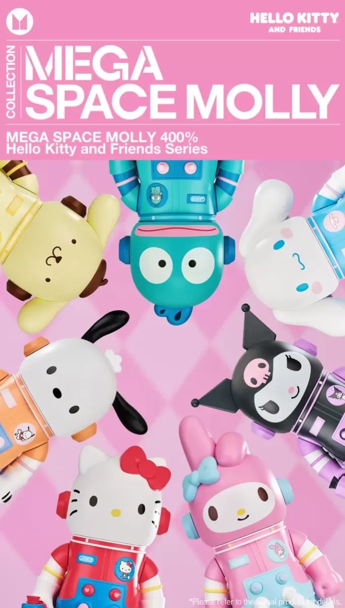 MEGA SPACE MOLLY 400 % Hello Kitty und Freunde Serie