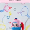 MEGA SPACE MOLLY 400 % Jon Burgerman