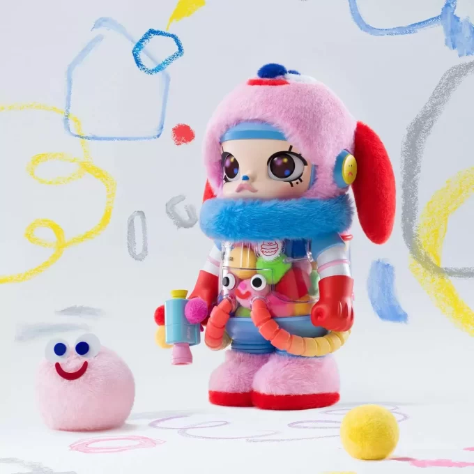 MEGA SPACE MOLLY 400 % Jon Burgerman