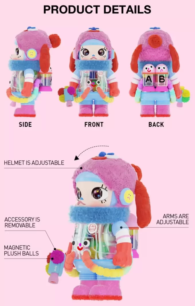 MEGA SPACE MOLLY 400 % Jon Burgerman