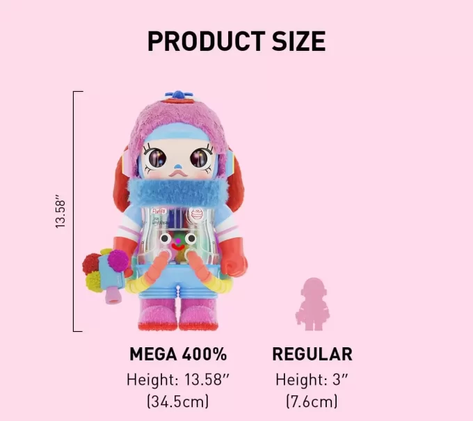 MEGA SPACE MOLLY 400 % Jon Burgerman
