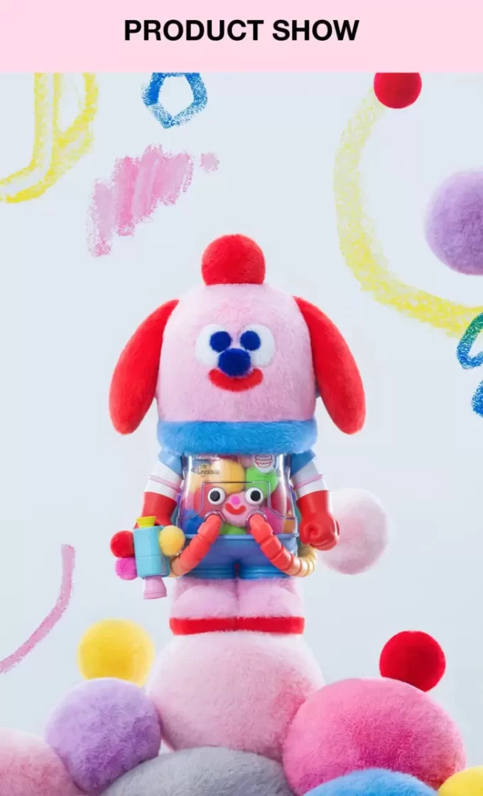 MEGA SPACE MOLLY 400 % Jon Burgerman