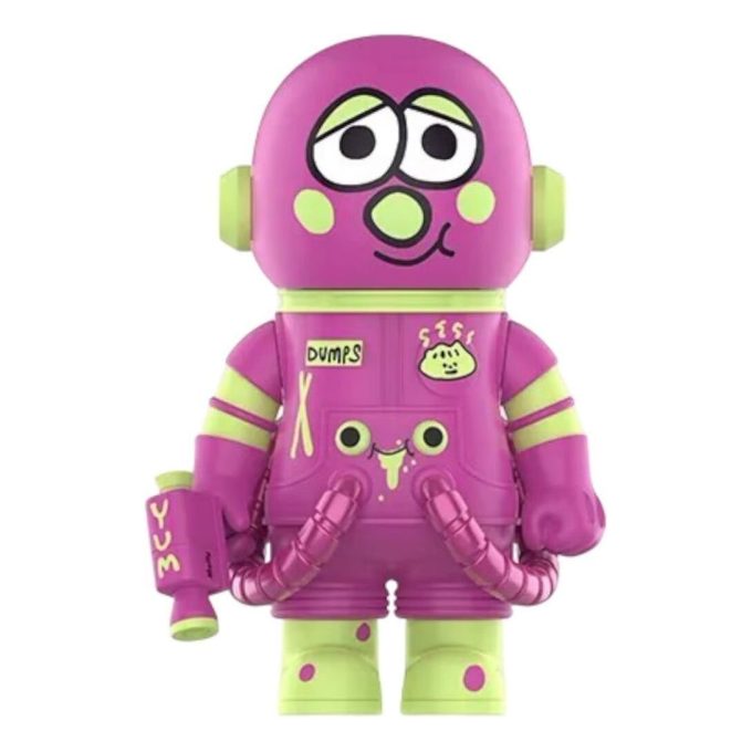 Mega Space Molly 400 % Jon Burgerman Space Cadets „Dumps“